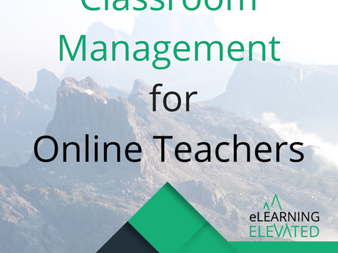 Classroom Management for Online Teachers