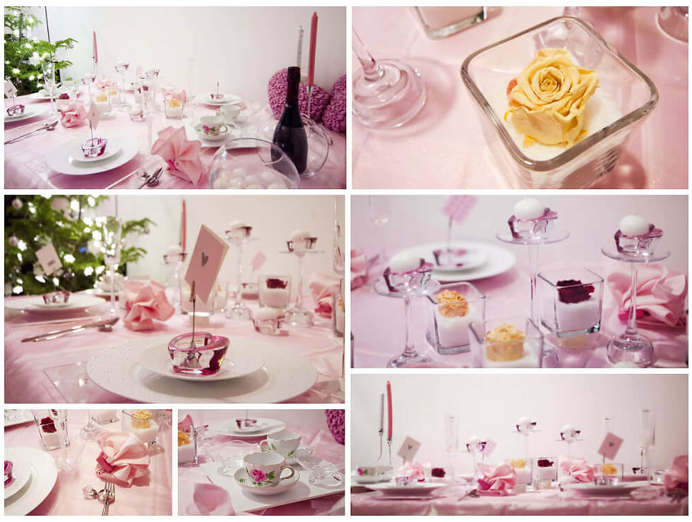 クリスマスのテーブル