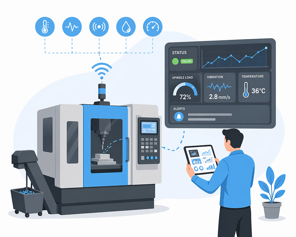 Real-Time Equipment Monitoring Systems for CNC Shops