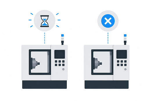 Lean waste in CNC shops: find waiting and defect micro-stops with downtime tracking. See shift patterns, ERP gaps, and a rollout plan for 10–50 machines