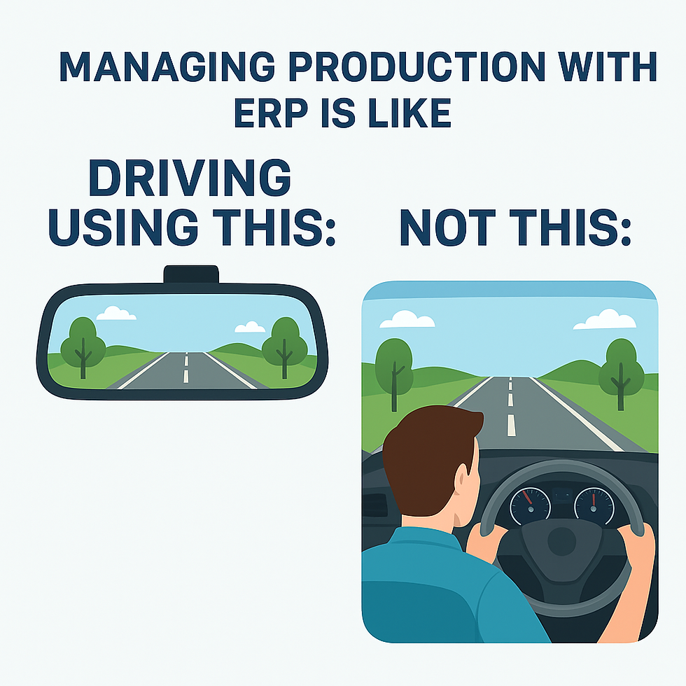 ERP systems are built around data that has already been entered, processed, and committed—whether that’s through manual entry by operators or through batch imports from machines at the end of the day. By the time your ERP reports on a machine issue, it’s often too late to take corrective action.