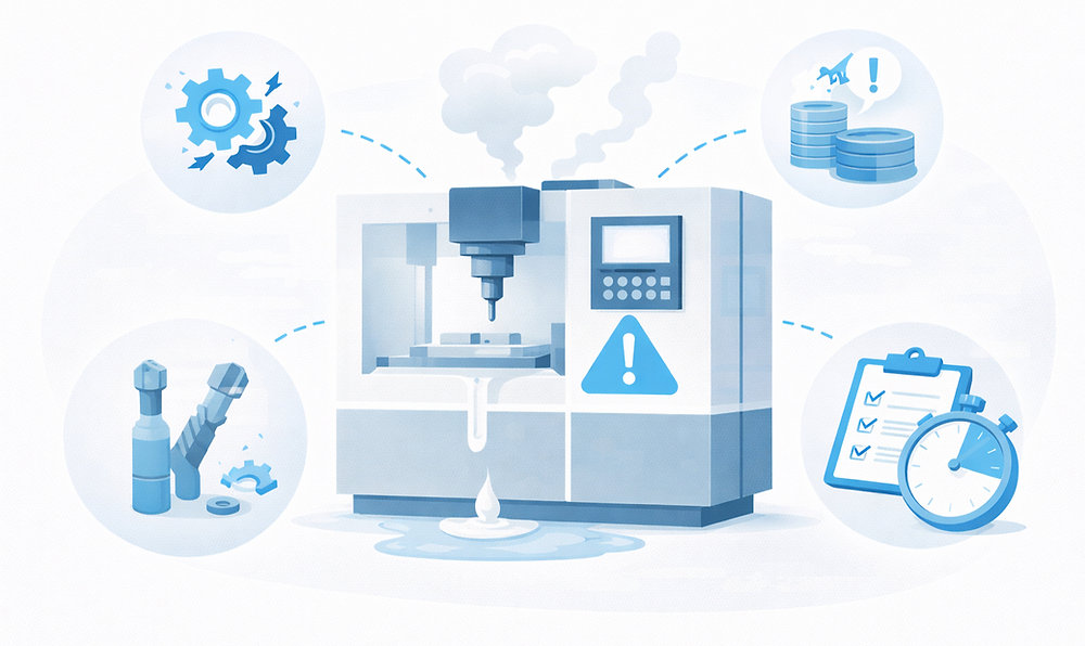 Machine Map Down Machine Down: Understanding & Solving Production Downtime Causes