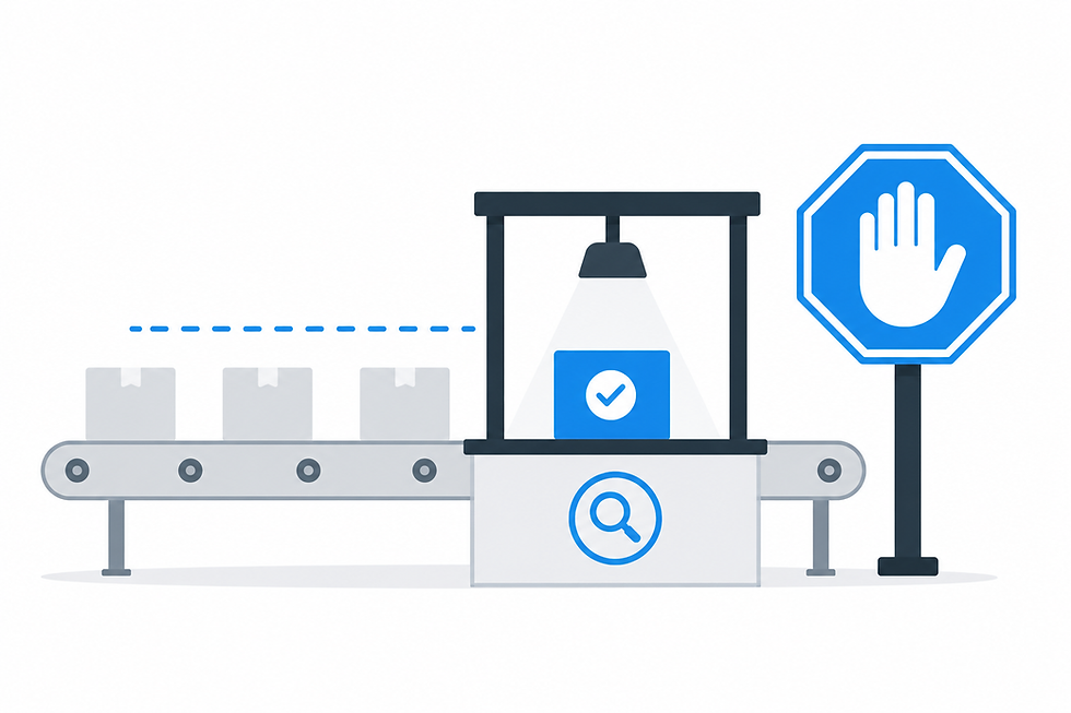 Inspection station tracking exposes queue time, holds, and re-inspection loops in real time so CNC shops protect throughput and on-time delivery