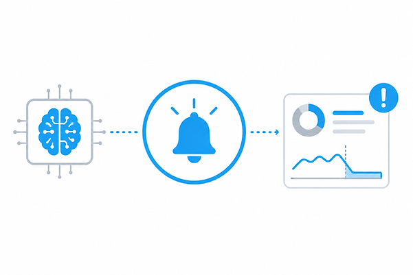 AI machine alerts that cut downtime lag: use plain-English, context-aware notifications to catch idle creep, repeat alarms, and changeover overruns