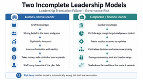 The Leadership Translation Failure - Why Games Need Better Risk Governance