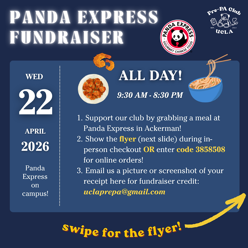 Panda Express Fundraiser