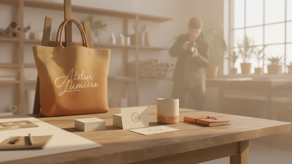 Studio Branding Ideen: Das Almalux Studio und seine Vision