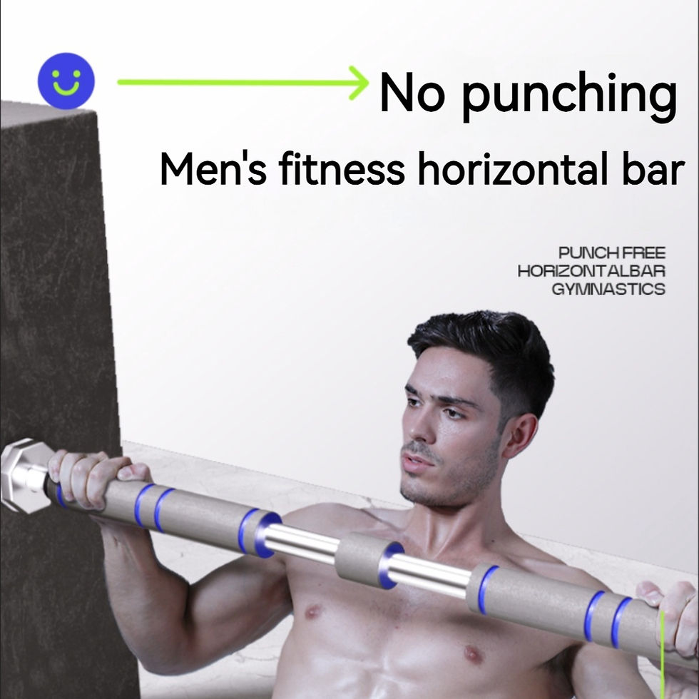 Thumbnail: Telescopic Doorway Pull Up Bar Non-Slip Chin-Up Fitness Equipment Adjustable Hom