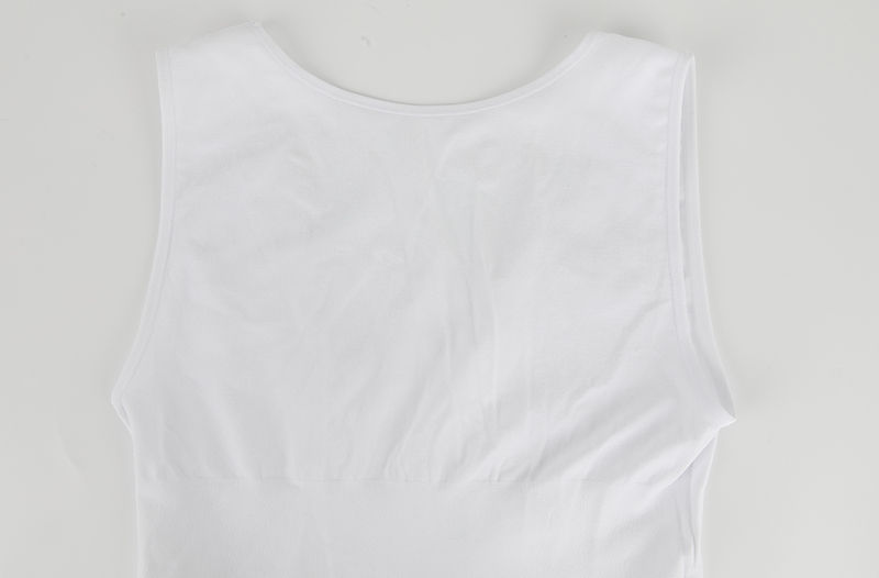 Thumbnail: Men Body Shaper Slimming Compression Vest Undershirt Sexy Waist Trainer Tank Top