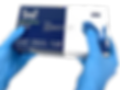 Nitrile Gloves - Size Large - Pack of 100 blue gloves