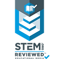 STEM.org Reviewed Educational Media trustmark for Charli Explores STEM, First Three Books
