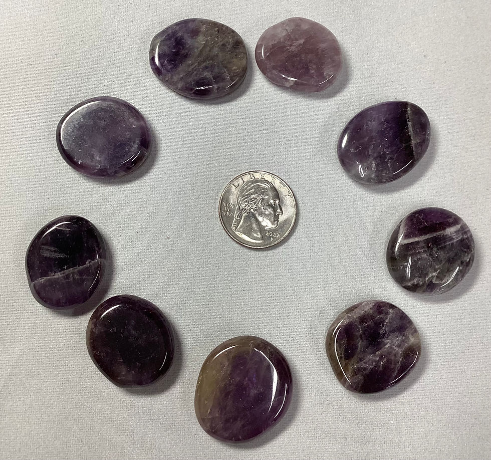Thumbnail: Amethyst Worry Stone