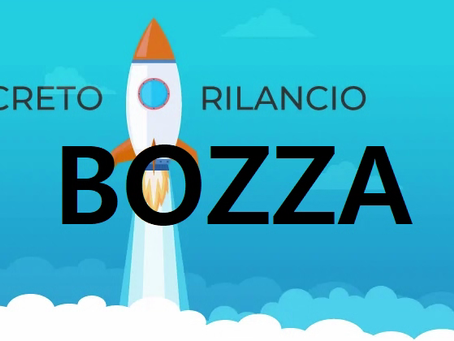 BOZZA DECRETO RILANCIO