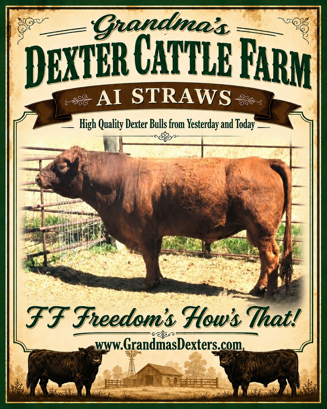 FF Freedom's How's That! - AI Straws
