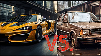 comparing expensive vs cheap toothpaste like to cars