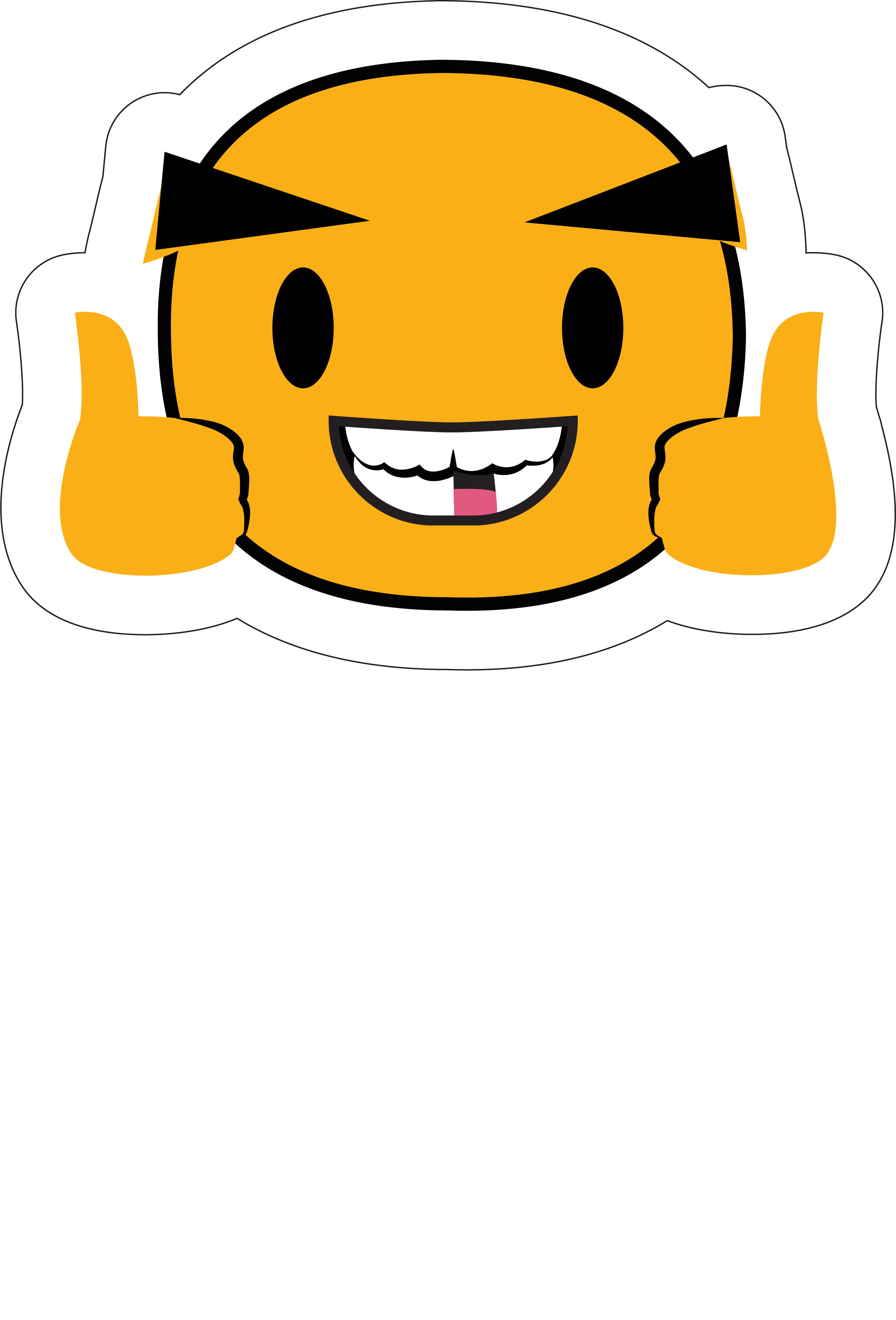 I'm OK Emote Sticker