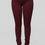 Miniatura: Pantalón Jeans Importado Tiro Alto Color Bordo