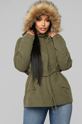 Parka Camperas De Abrigo Mujer Campera De Gabardina Con Corderito