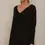Miniatura: Remera Cuello V Larga y Amplia para Mujer – Estilo Relajado y Cómodo