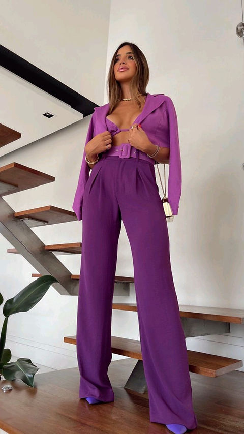 Pantalon Violeta Violeta Ropa Pants Pantalon Palazzo Violeta