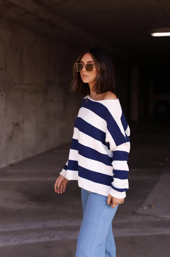 Miniatura: Sweater de Rayas Femenino – Elegancia Moderna Isabelle Pilier