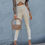 Miniatura: Pantalon Extra Tiro Alto Elastizado Platium