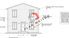 plan de maison facade 7