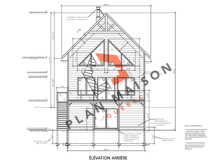plan construction en bois