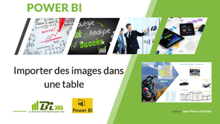 Power BI : Importer des images dans une table