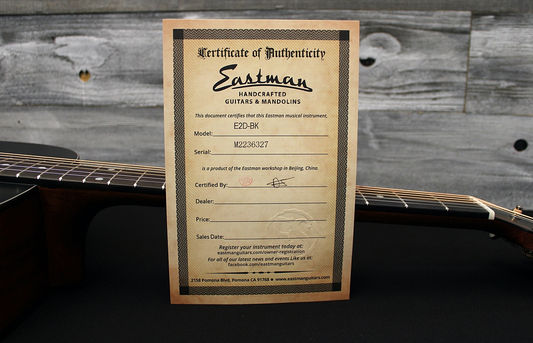 Eastman E2D-BK
Guitar-Inn