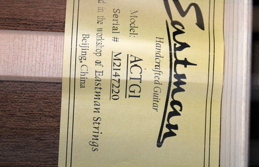 Eastman AC TG1
Guitar Inn