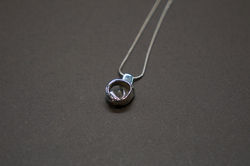 "THE INSIDE TWIST" pendant