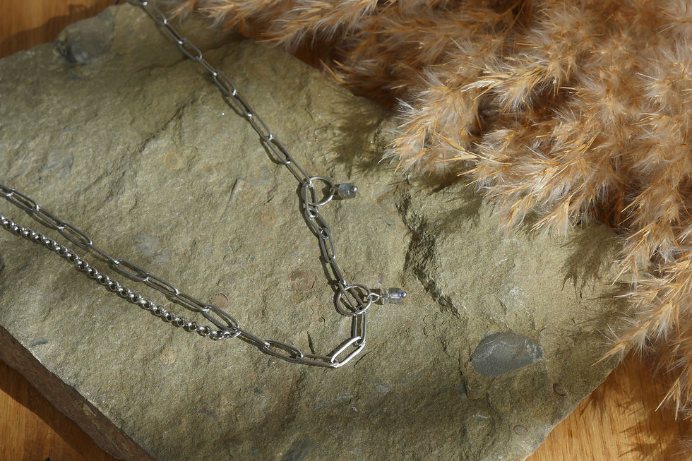 Soul Shield - Kette mit Labradorit