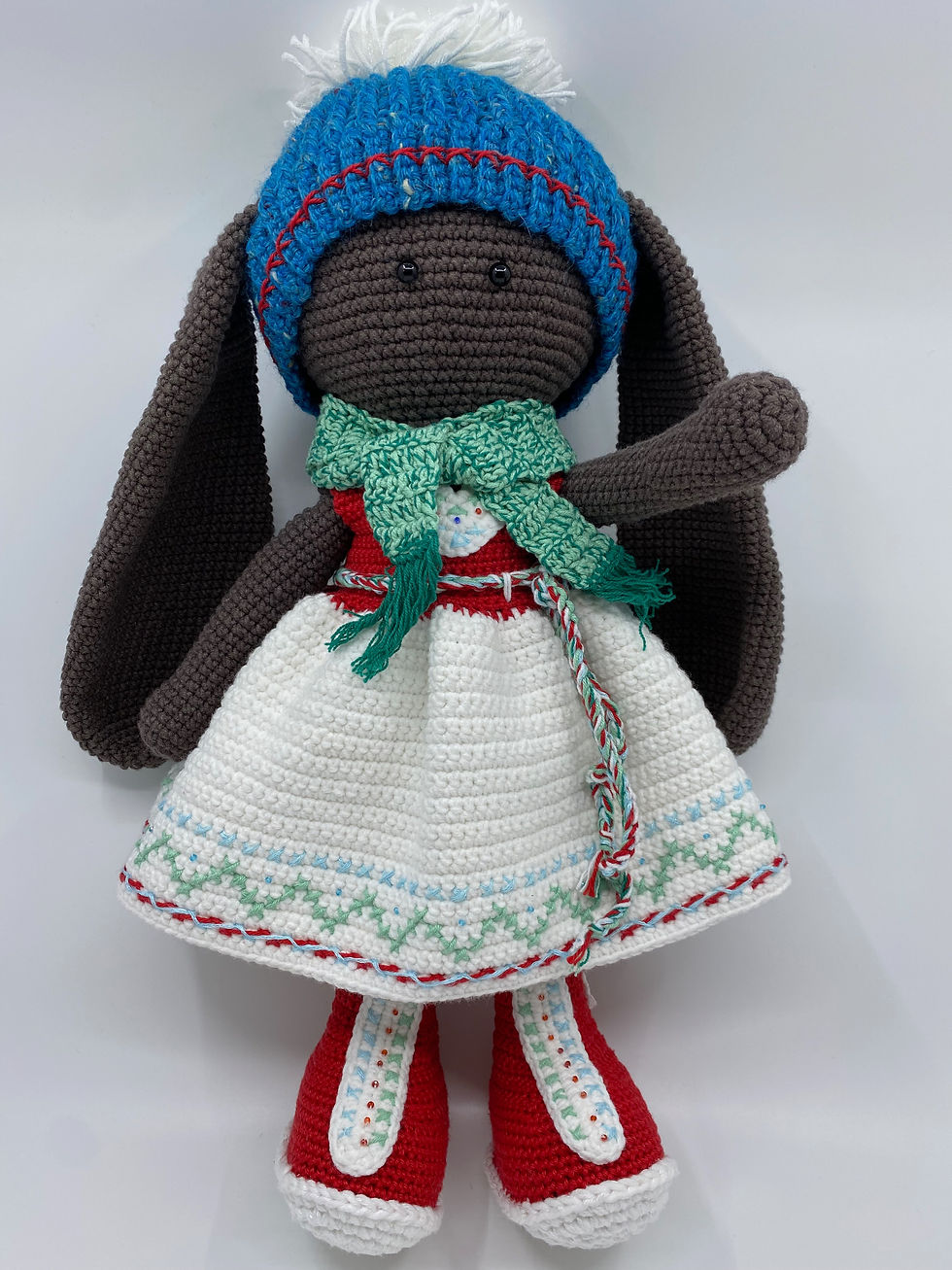 섬네일: 루나의 토끼 라인, "르 졸리 라팽" - 밤색