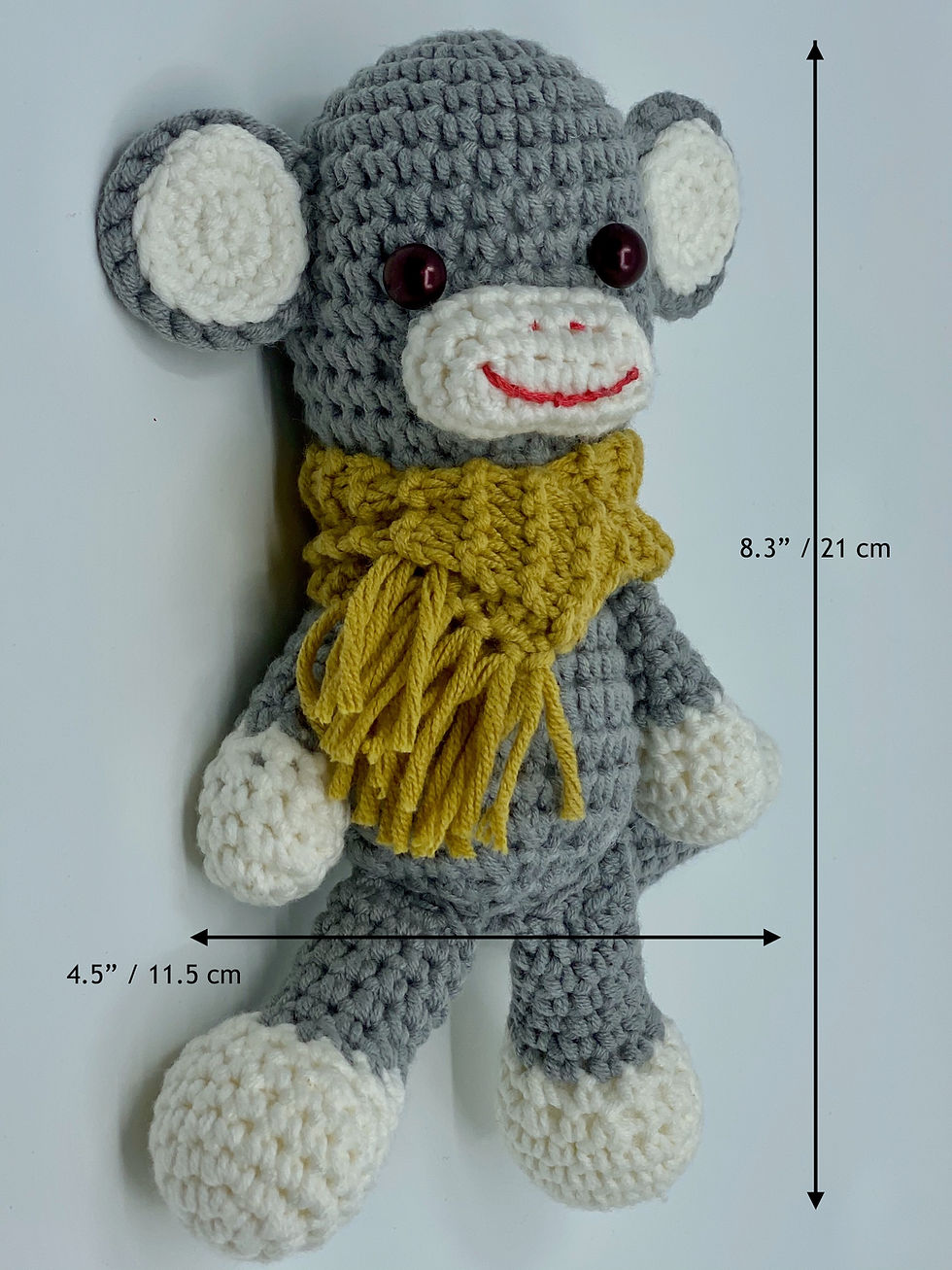 섬네일: Amigurumi : 작은 원숭이
