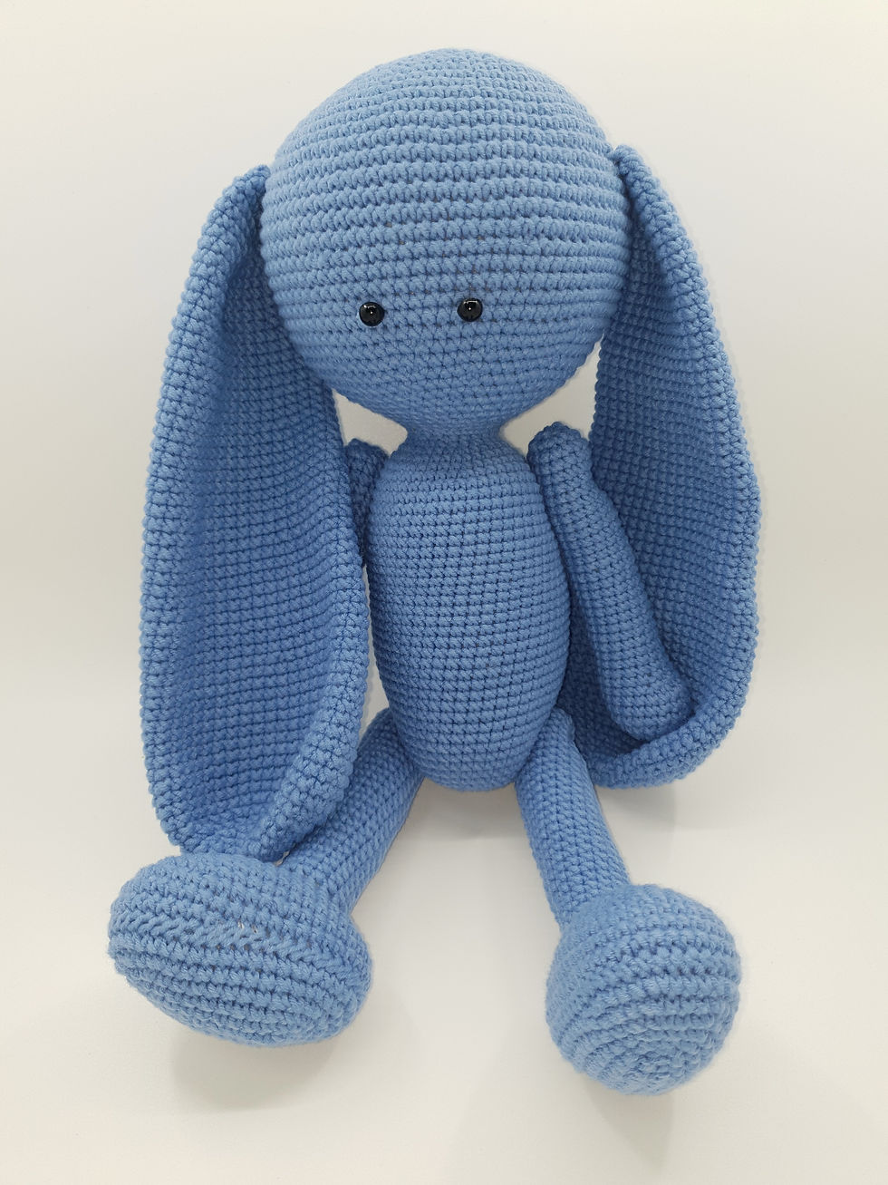 Thumbnail: "Le Joli Lapin" line: The Pretty Bunny with LONG ears - dark pastel blue