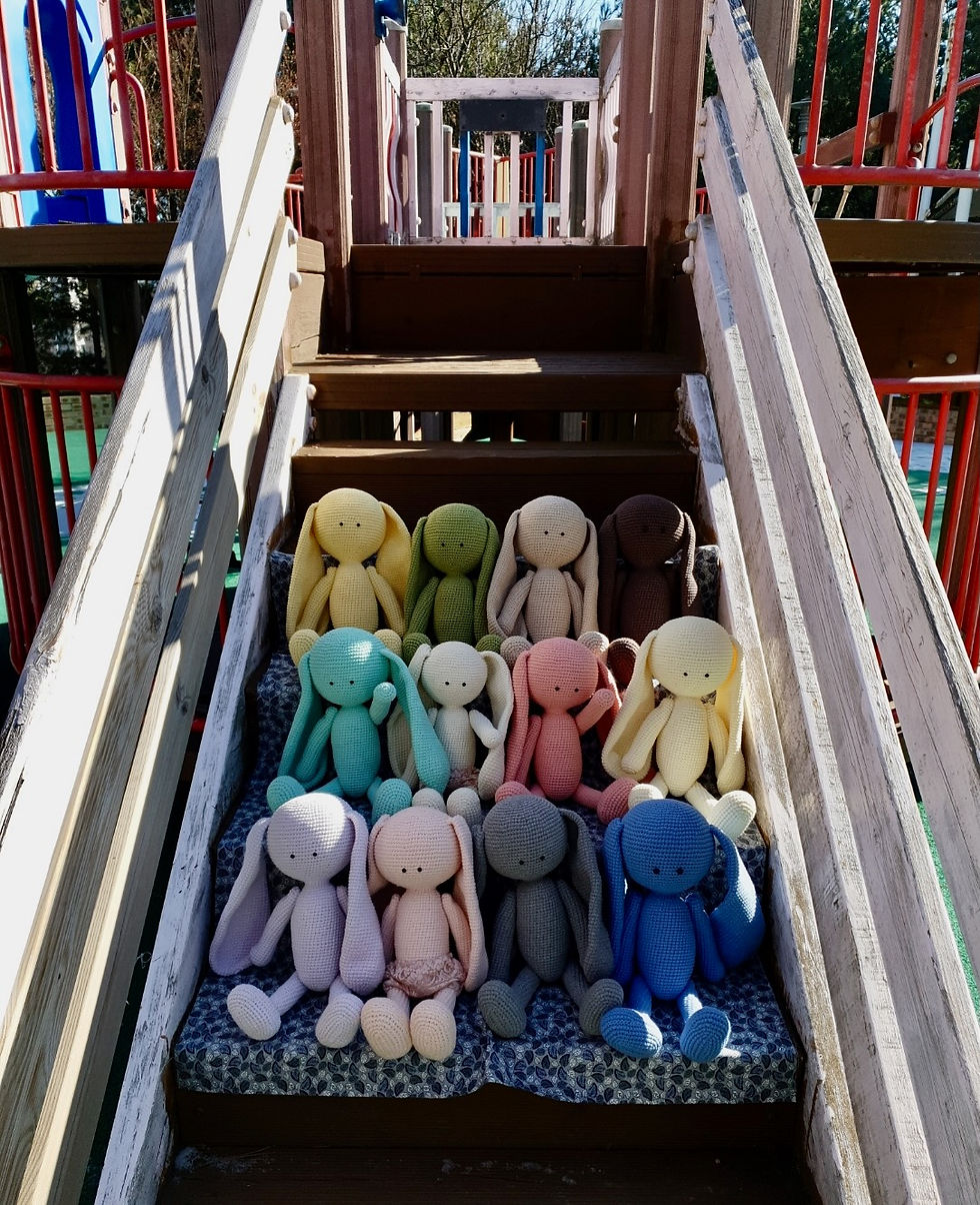 Thumbnail: "Le Joli Lapin" line: The Pretty Bunny with LONG ears - lilac