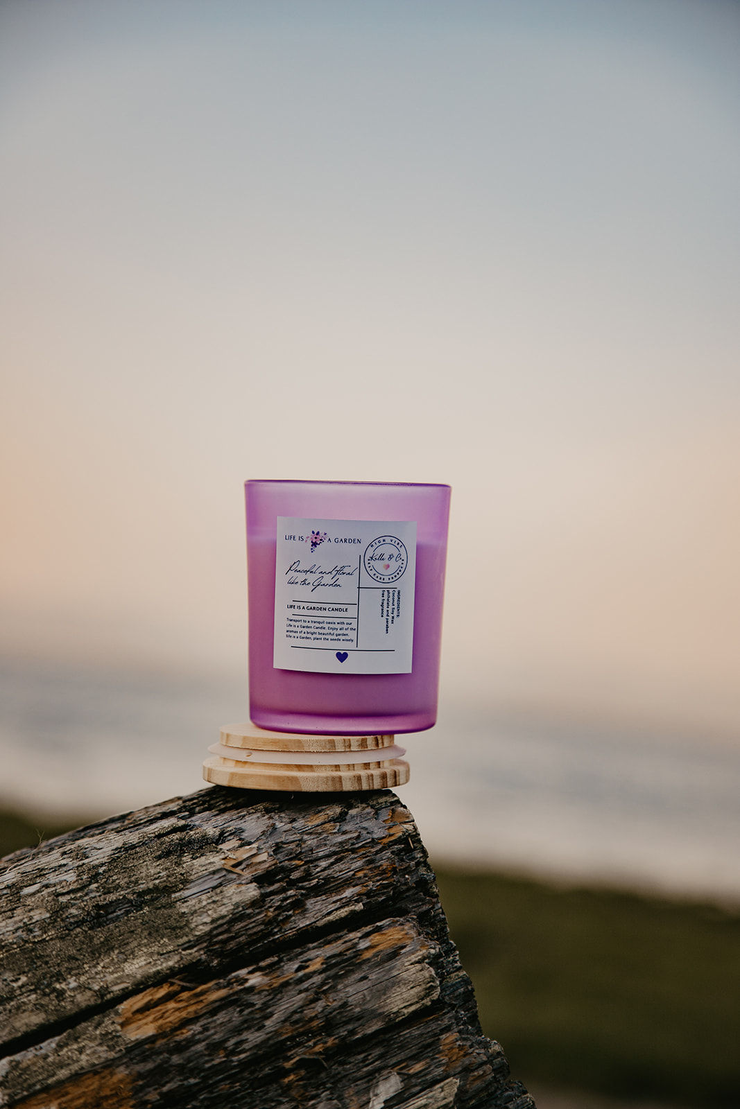 Life is a Garden Candle