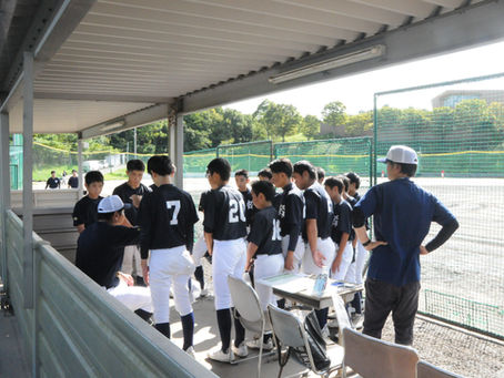 10/5 新レギュラー練習試合 VS大津瀬田ボーイズ