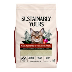 Sustainably Yours Cat Litter Natural Corn & Cassava 26 LBS