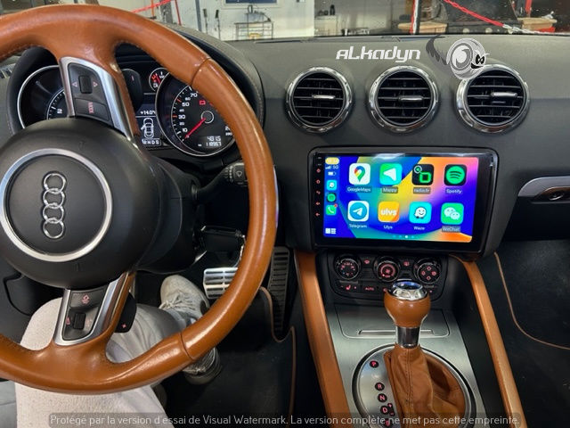 Thumbnail: Autoradio GPS Audi TT MK2 Alkadyn Carplay Ecran QLED Android Auto