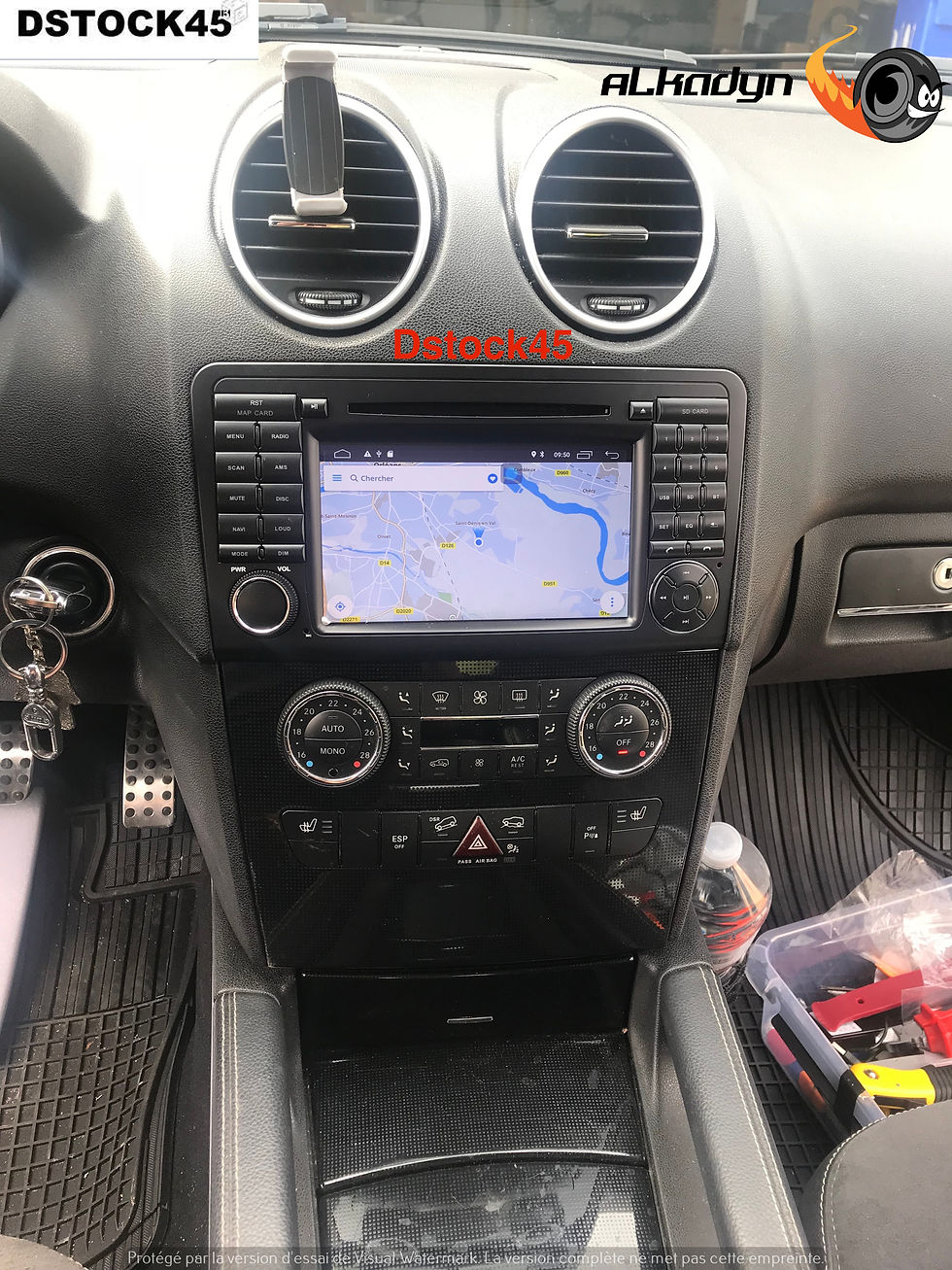 Miniatura: Autoradio GPS Mercedes benz ML / GL Alkadyn Android 10.0