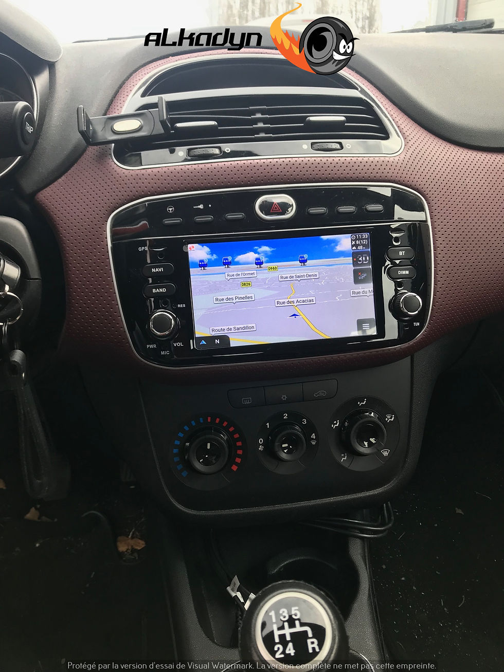 Miniatura: Autoradio GPS Fiat Punto Grande Linea Alkadyn Android 2012-2015