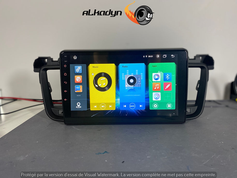 Miniaturbild: Autoradio Gps Peugeot 508 alkadyn 2011-2018