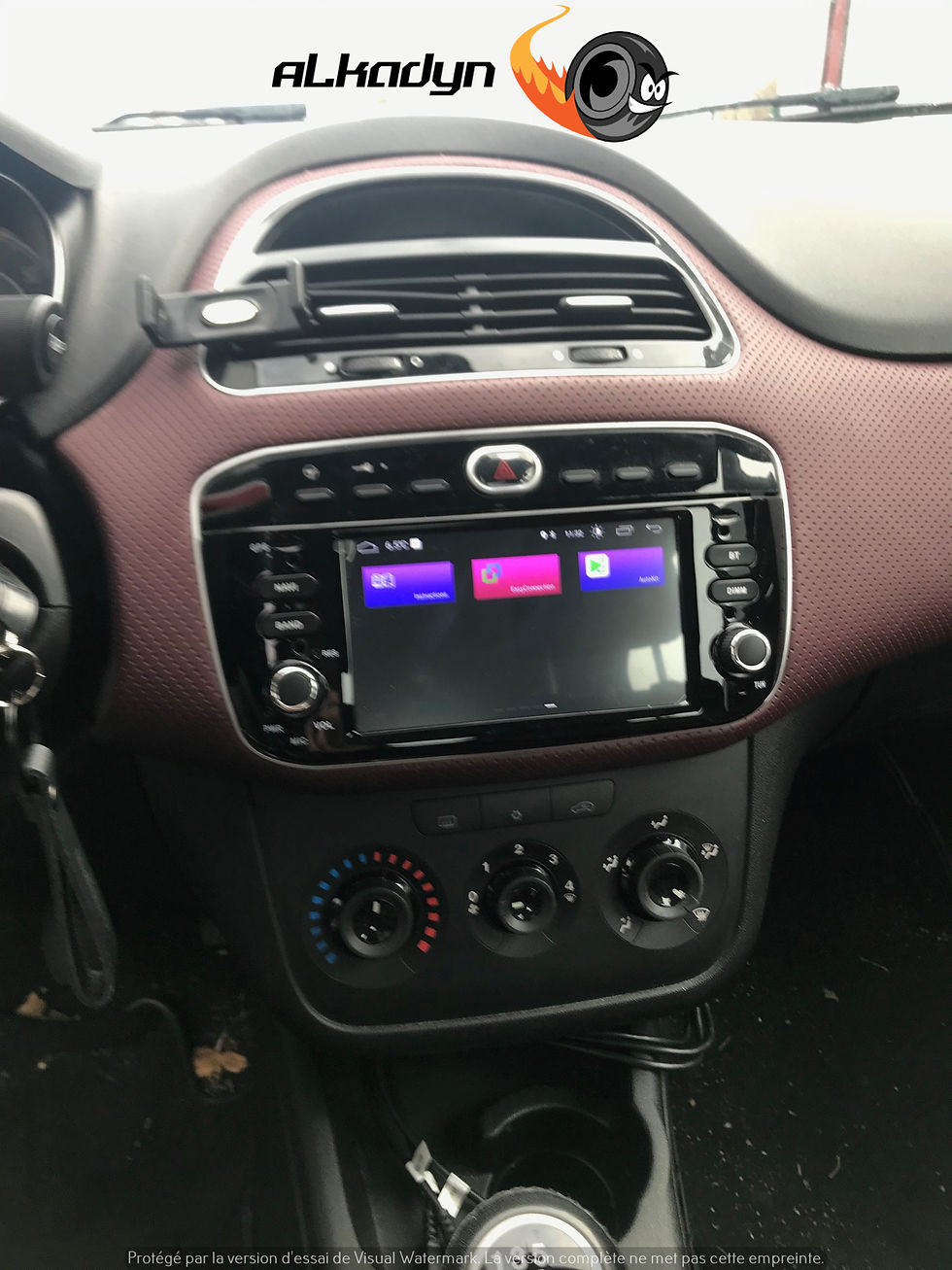 Miniature : Autoradio GPS Fiat Punto Grande Linea Alkadyn Android 2012-2015
