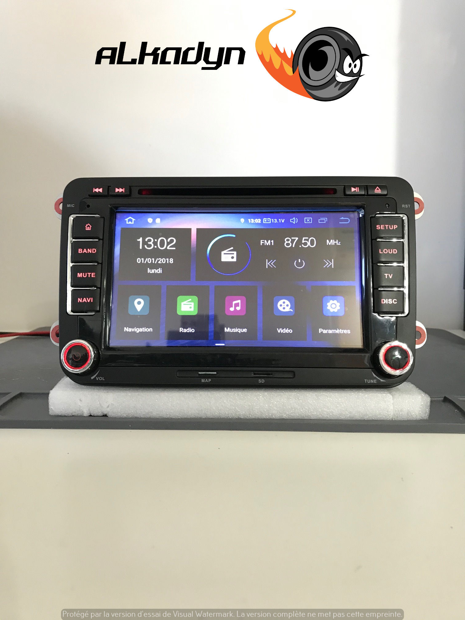 Autoradio PX GPS Golf 5 Golf 6 Touran Polo Passat Tiguan Eos Android 10 Alkadyn