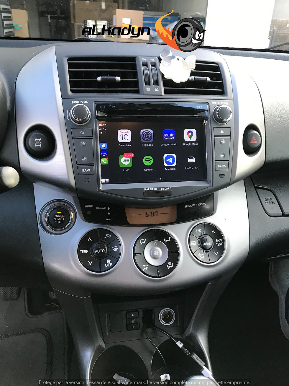 Miniatura: Autoradio GPS Toyota Rav4 Android Auto 2006-2012
