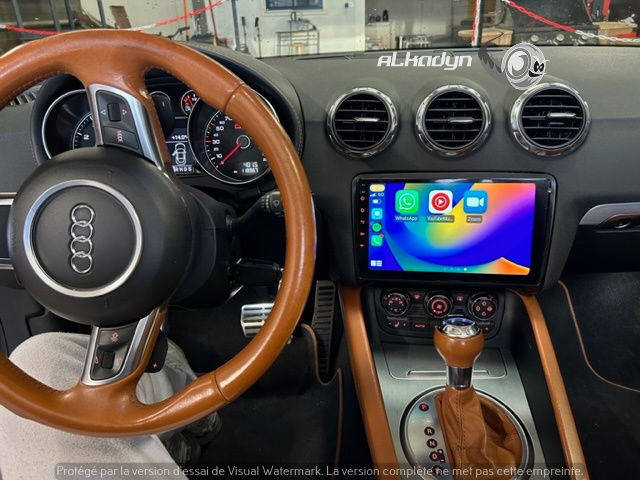 Thumbnail: Autoradio GPS Audi TT MK2 Alkadyn Carplay Ecran QLED Android Auto
