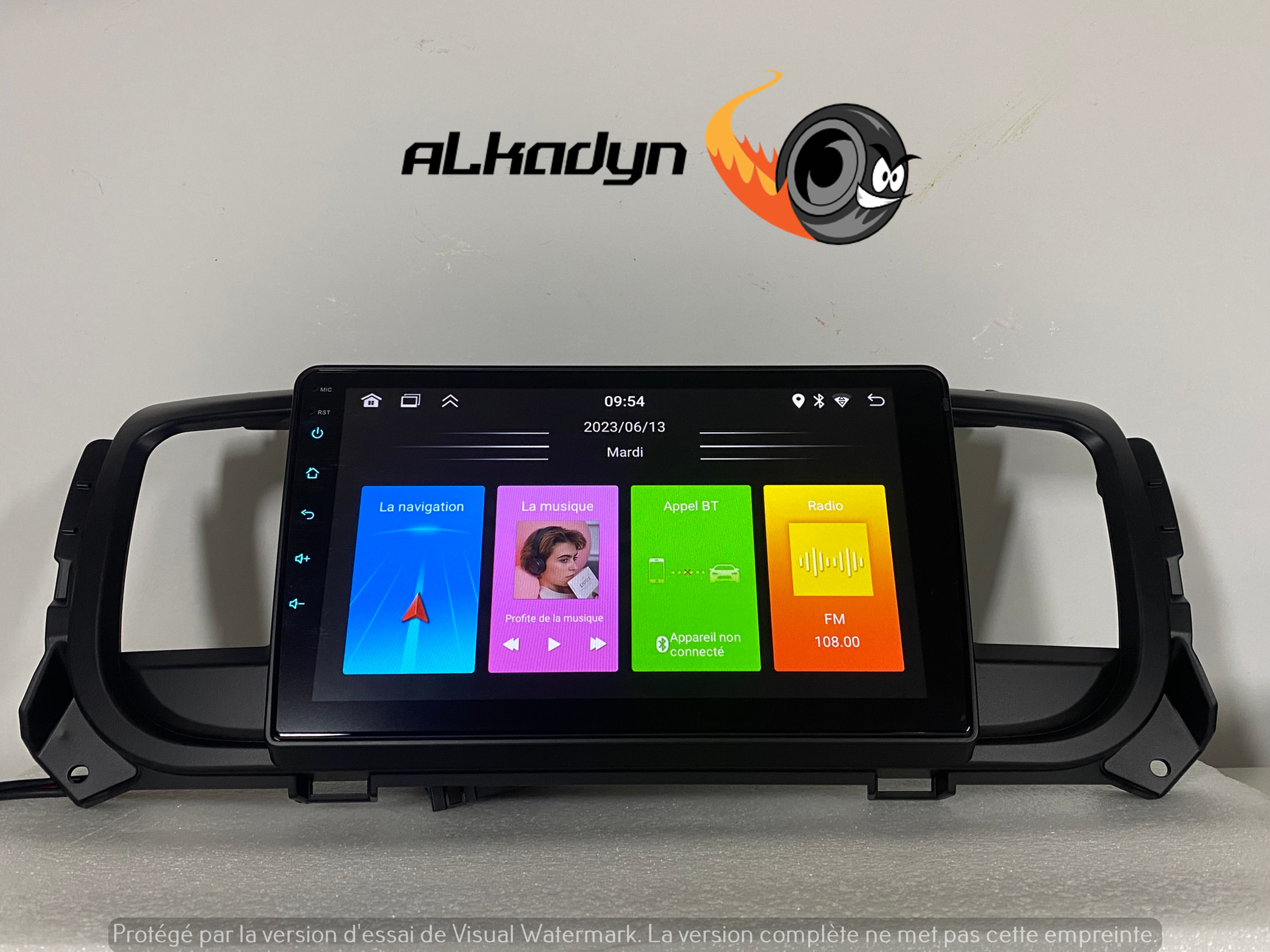 Autoradio CITROEN Jumpy Android grand écran alkadyn Android