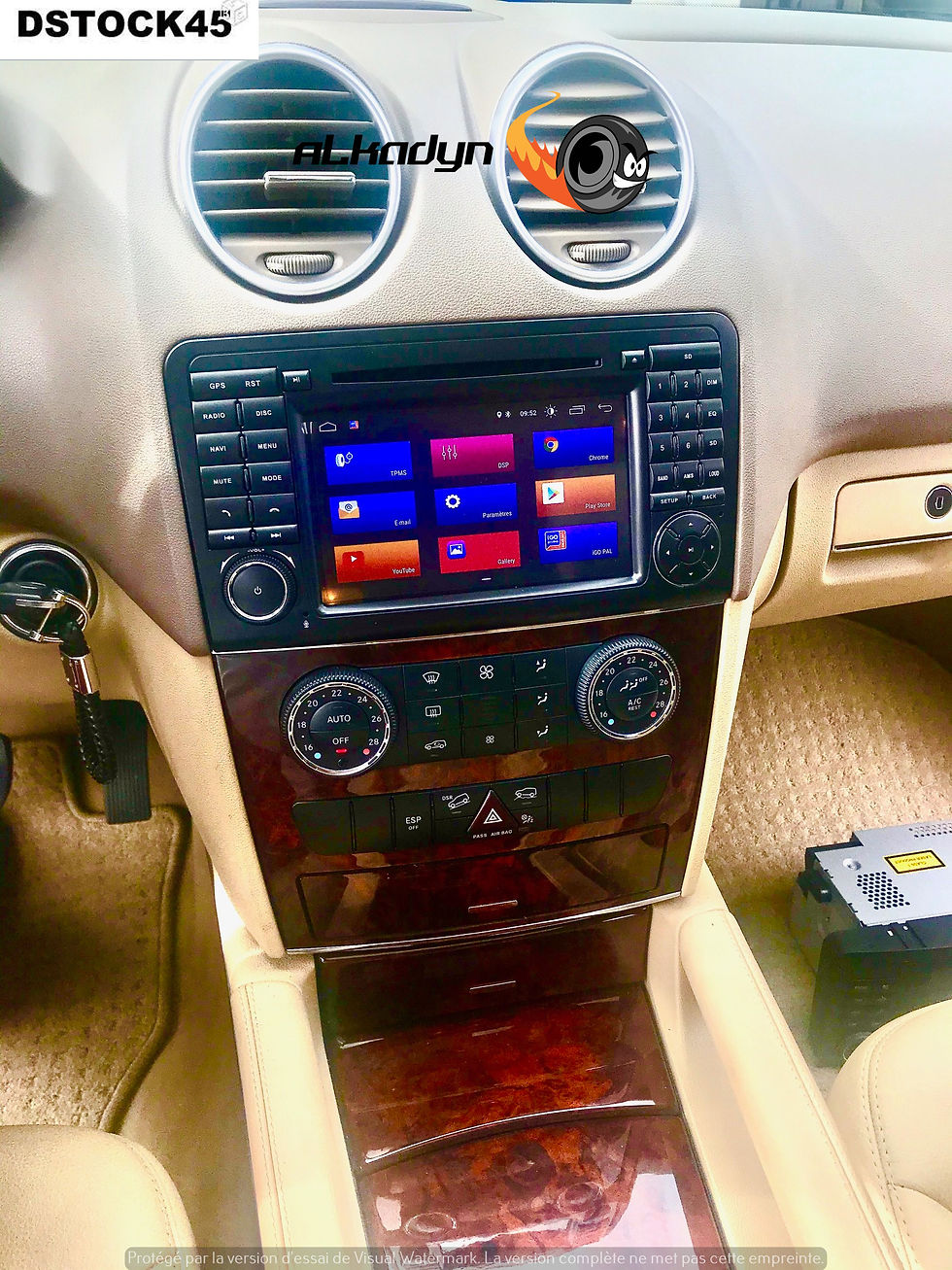 Miniatura: Autoradio GPS Mercedes benz ML / GL Alkadyn Android 10.0